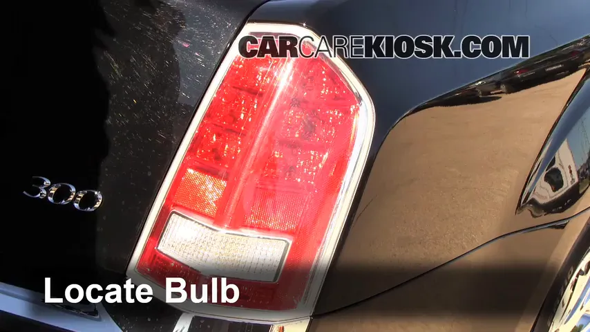 2012 Chrysler 300 Limited 3.6L V6 Lights Brake Light (replace bulb)